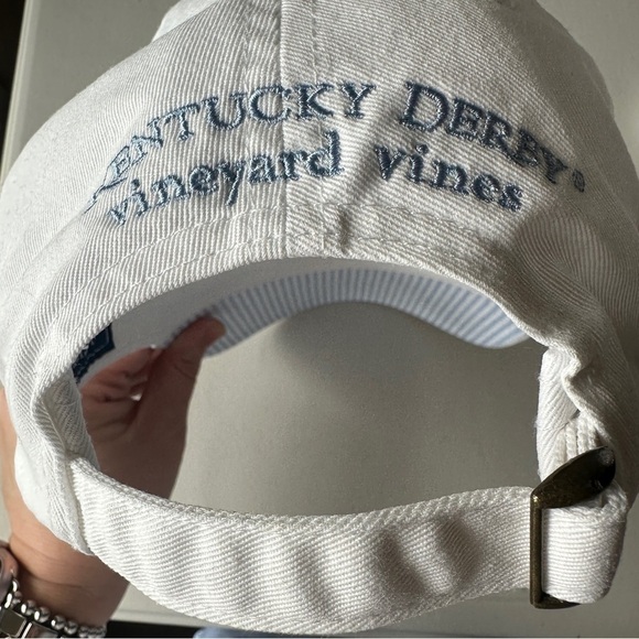 Vineyard Vines 143 Kentucky Derby Hat Whale Logo OS - Picture 5 of 6